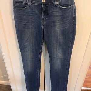 Levi's Dark Blue Straight Leg Women's Jeans